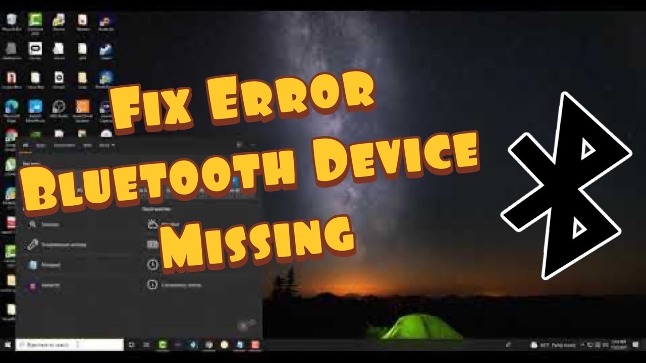 How To Fix Error Windows 10 Bluetooth Missing From Device Manager