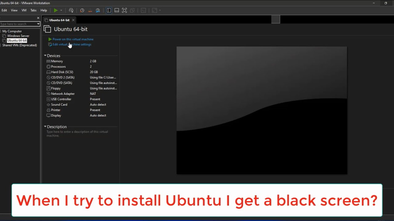 ubuntu-linux-setup-black-screen-on-vmware