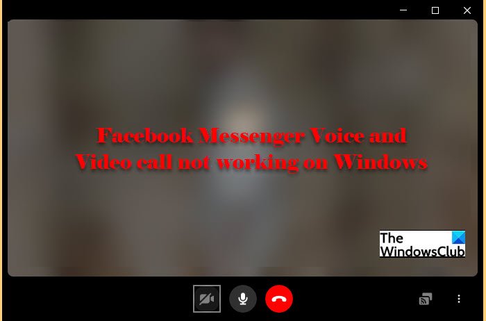 messenger video call not working in dubai