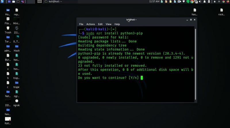 Pip Install In Kali Linux