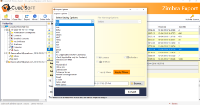 How to Export Zimbra Mail in Outlook?