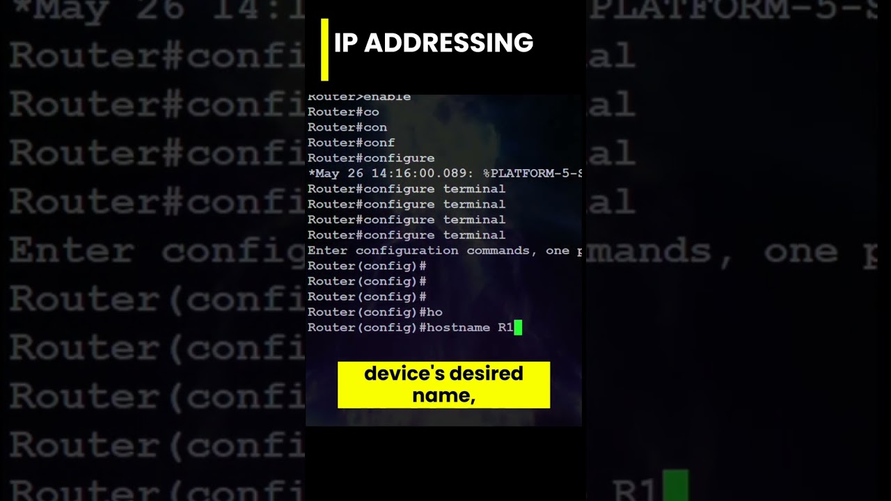 How to assign IP Address and Hostname to Cisco Routers and Switches
