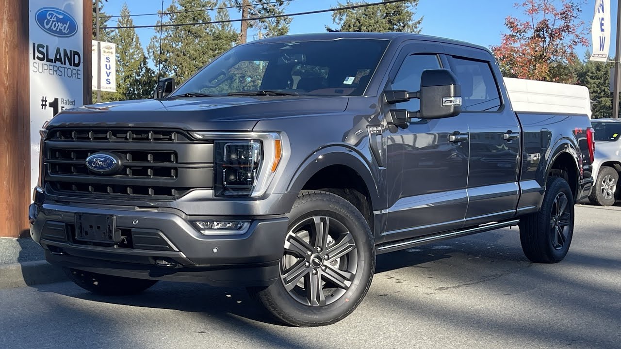 2023 Ford F-150 LARIAT + Moonroof, 6 1/2 Foot box, Power Sliding Rear ...