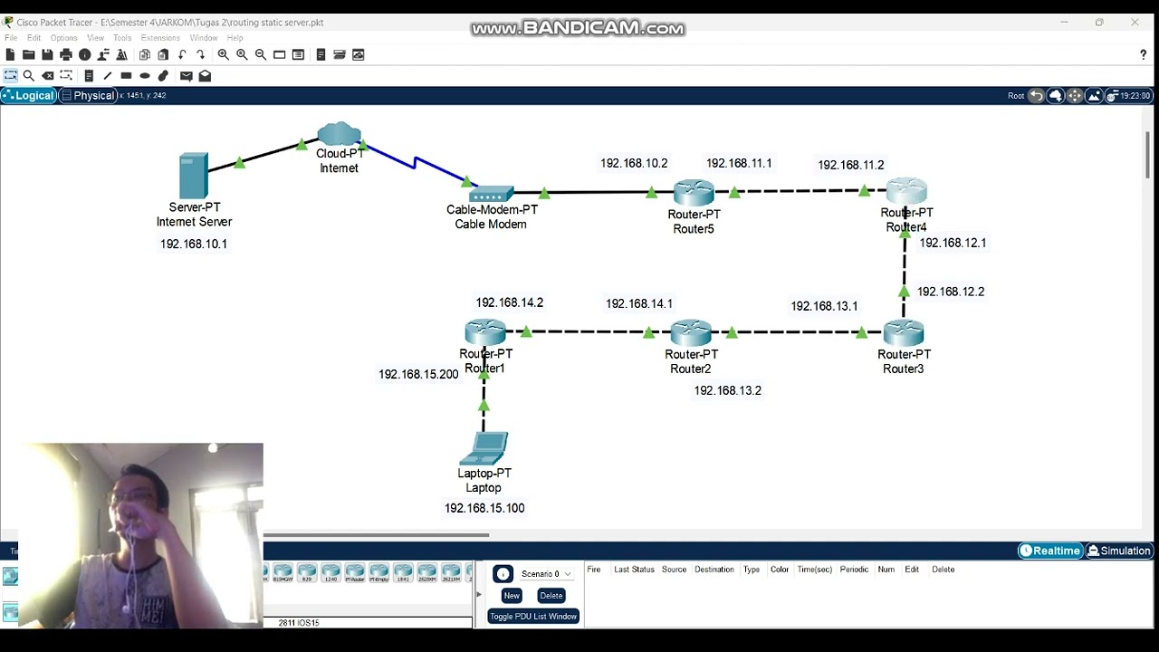 Dynamic Routing Network Configuration - Cisco Packet Tracer