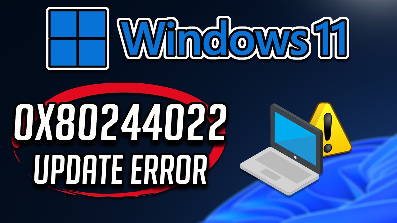 FIX Windows Update Error Code 0x80244022 in Windows 11/10 – BENISNOUS