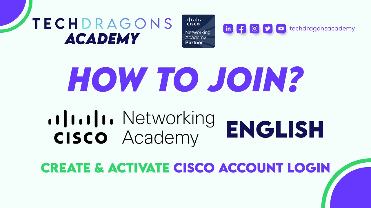 How To Create Or Activate Your Cisco Networking Academy Account? | English