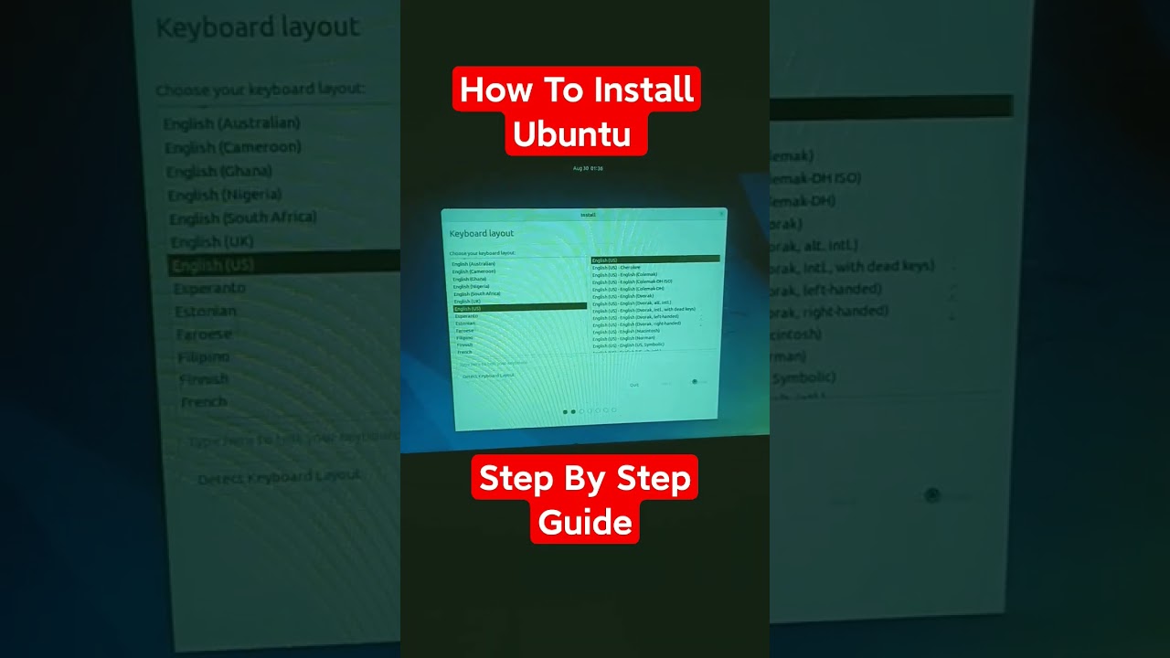 How To Install Linux Ubuntu Step By Step Guide // Download And Install ...