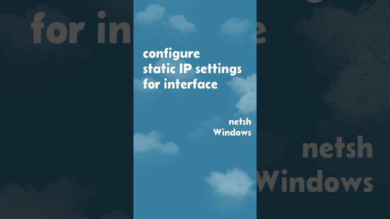 netsh set default gateway ipv4
