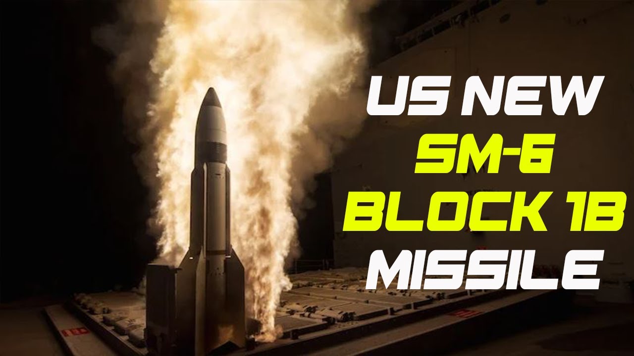 United States Has Developed New SM-6 Block 1B Missile | Able To Shot ...