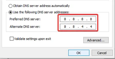 How to setup Google Public DNS