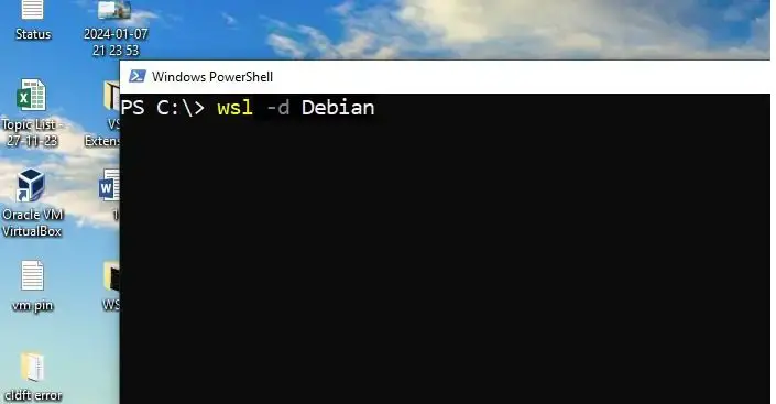 Wsl Distro Restart Powershell