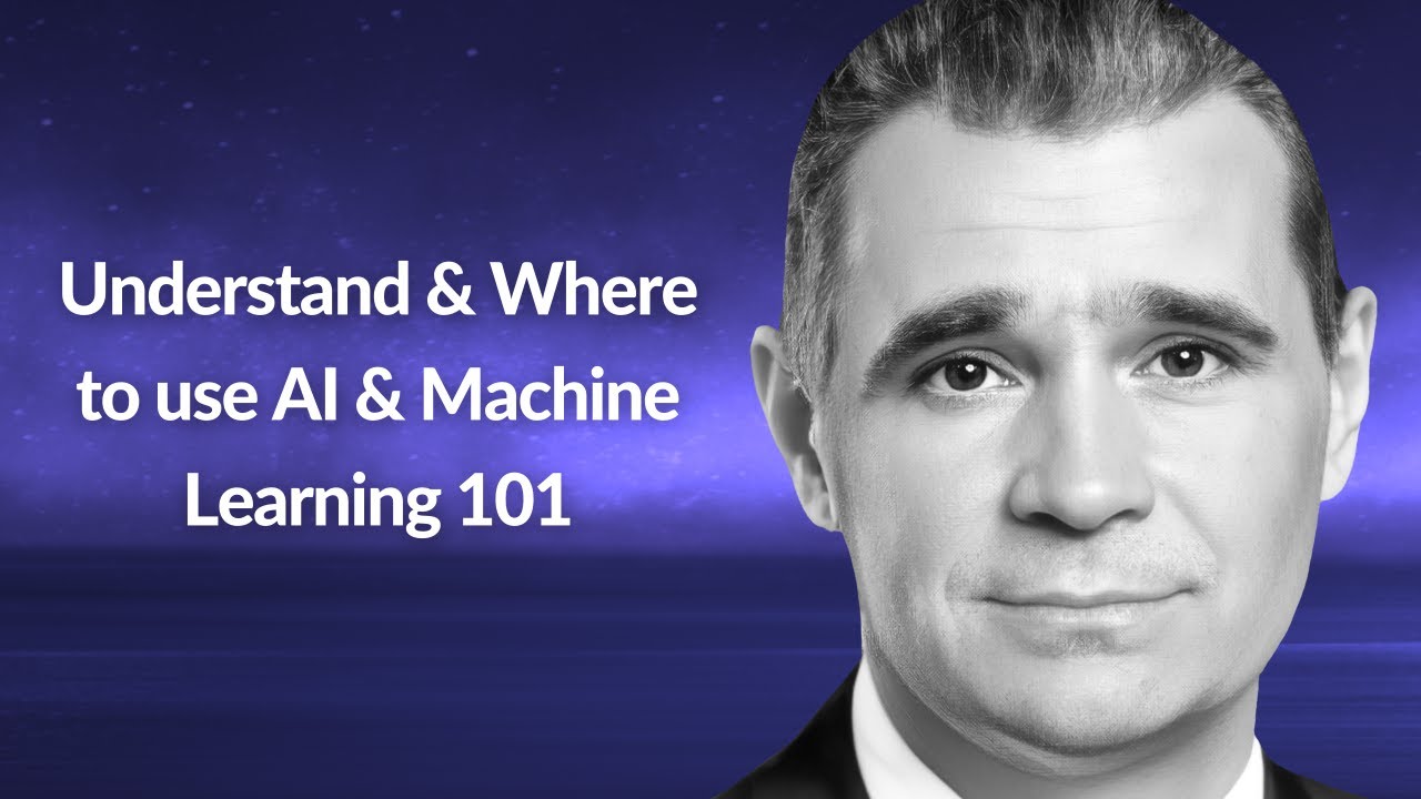 Understand & Where to use AI & Machine Learning 101 | Rich Niemiec ...