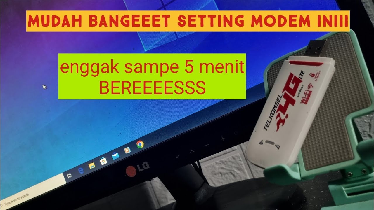 Cara Setting Nama Dan Password Modem Wifi TELKOMSEL 4G LTE