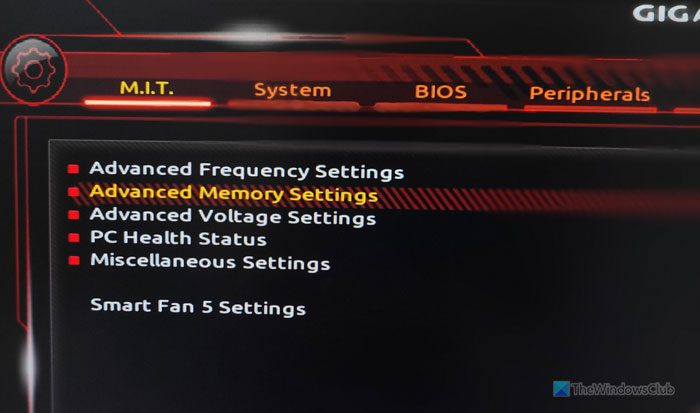 How to enable dual-channel RAM in BIOS