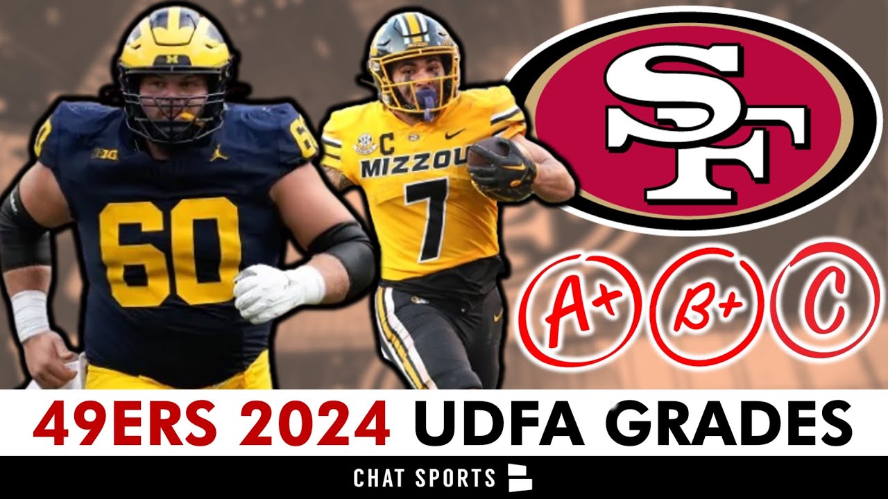 49ers UDFA Grades All UDFAs That Signed With San Francisco After 2024