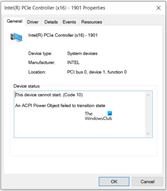 Intel PCIe Controller driver