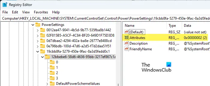 Registry key to show Wireless Adapter Settings