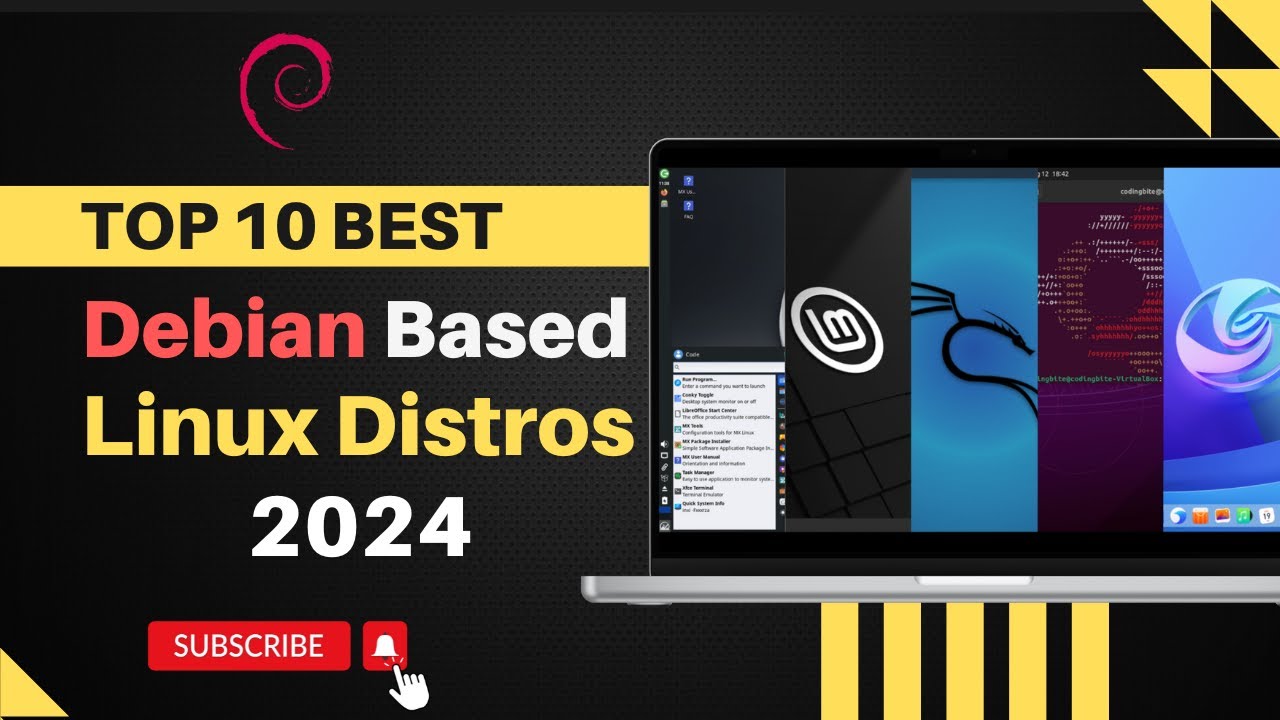 Top 10 Best DEBIAN based Linux Distros in 2024